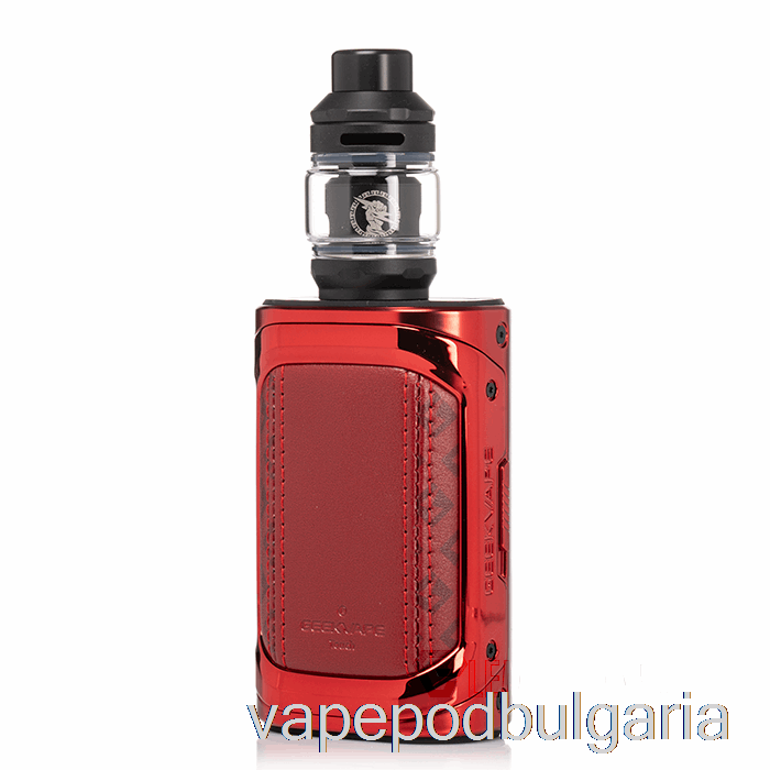 Vape Течности Geek Vape T200 Aegis Touch Starter Kit бордо червено